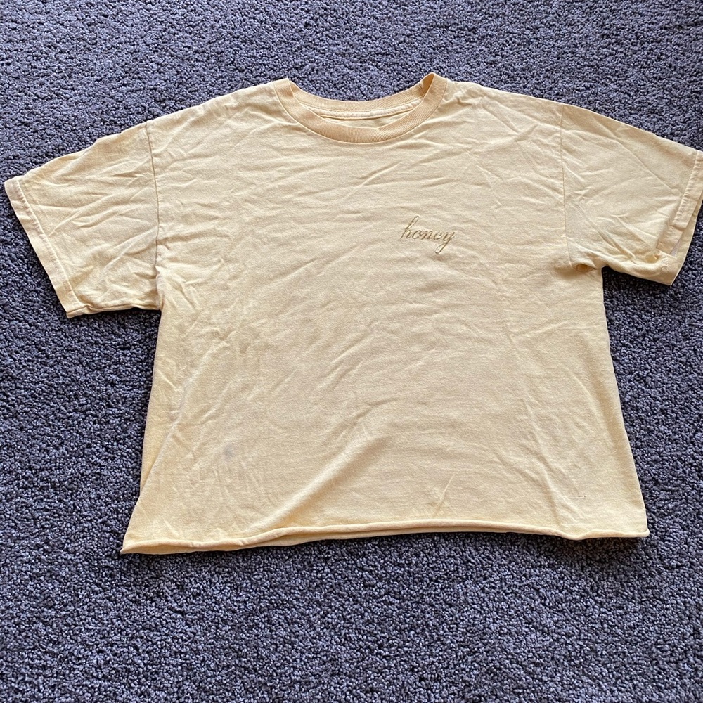 Brandy Melville John Galt Honey Tshirt